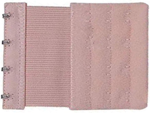 Women Bra Extender 4 Hooks 3 Rows Elastic Bra Band Hook Strap Extensions 4 Pack...