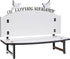 Ipetboom Office Practice White Embryo DIY Crafts Sublimation Blank Chair Decor Table Ornament DIY Chair Craft Sublimation Photo Bench Sublimation ...