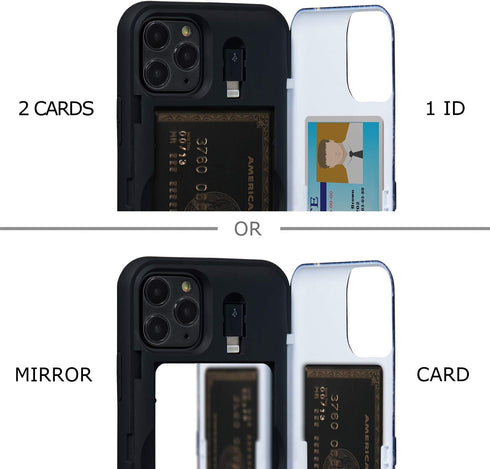 TORU CX PRO for iPhone 11 Pro Case Wallet | Protective Shockproof Heavy Duty Cover with Hidden Card Holder & Card Slot |Wrist Strap, Lightning Ada...