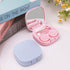 2PCS Contact Lens Case with 2Pcs Cleaner Washer, Portable Travel Eye Contact Case Contact Cases with Mirror Tweezers Remover Tool Solution Bottle ...