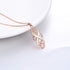 YFN Irish Celtic Knot Created Opal Pendant Necklace Sterling Silver Black Necklaces for Women Men 18"...