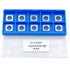11mm Square with 2"Radius Carbide Inserts Cutters 11×11×2.0mm-R50 Replacement for Woodworking Fits SpiralHelical Planer Cutter Head Lathe Turning ...