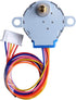 GeeekPi 5 Pack Geared Stepper Motor 28BYJ-48 5V Stepper Motor + Uln2003 Motor Driver Board + Dupont Wire Jumper Wires Ribbon Cables Compatible wit...
