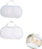 2 Pack Bra Laundry Bags for Washing Machine Lingerie Wash Dryer Bag Non-Deform 3D Protective Bracket Case with Handle and Zipper for Women Underwe...