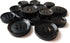 Buffalo Horn Suit Buttons 16pc Set has 4 Buttons measuring 20mm (3/4 Inch) for Jacket Front, 12 Buttons measuring 15mm (5/8 Inch) for Jacket Sleev...