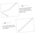 4pcs Glass Coating Rod Cell Accessories Difusser Laboratory Stirring Rod Laboratory Spreading Wide Spreading Cell Spreading Labs Rod Tool Glass Ro...