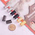 Leather Rope Clip Crimping Cord String Metal Fastener Cord Clamp 3/4" Adjustable Fold Over Crimps End Cap for Leather Cord DIY Making 20mm 120pcs ...