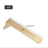 Double Scale Vernier Calipers Brass Sliding Gauge Sliding Pocket Caliper Handy Measuring Tool mm/inch for Measuring Jewelry(100mm)...