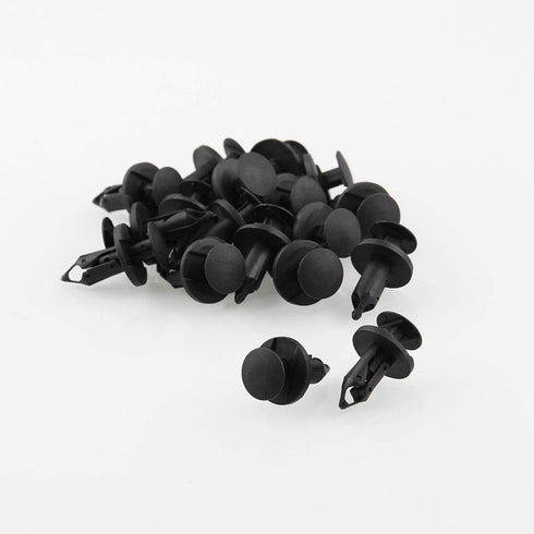 AHOMASH 8mm(5/16") Hole Plastic Rivets Fastener Push Clips for Car Auto Fender Bumper Body Panels, 120Pcs...