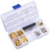 GeeekPi 220PCS Standoffs M2.5 Brass Spacer Hex Column Screw Nut Assortment Kit with Box,Male-Female for Raspberry Pi,with Acrylic Washer Screwdriv...