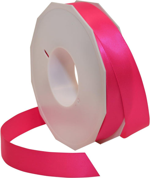 Morex Ribbon Neon Brights Satin, 7/8-inch by 50-Yard, Neon Hot Pink, (08722/50-616)...