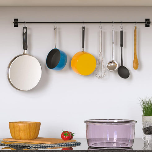 Heavy Duty S Hooks,Stainless Steel Metal S Hooks for Hanging Pots and Pants,Can with Stand up to 35 Pounds S Hook for Hanging Plants,Kitchen,Towel...