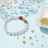BENECREAT 60Pcs 3 Sizes Real 18K Gold Plated Brass Disc Spacer Beads, 4/6/8mm Gold Flat Round Jewelry Heishi Disc Spacer Beads for Bracelet Neckla...