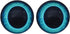 50 Pairs 8mm Glass Owl Unicorn Animal Eyes for Art Dolls Sculptures Props Masks Fursuits Taxidermy Jewelry Making Flatback...