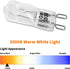Belleone W10709921 Light Bulb Fit for Whirlpool Microwave Oven - 120V 25W Halogen Light Bulb Fit for KitchenAid Maytag Jenn-Air Over The Stove Ran...