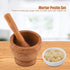 Manual Mortar and Pestle Set Premium PP Pestle & Mortar Set Spice Grinder Garlic Herb Spice Mixing Grinder Mortar and Pestle Grinder Pill Grinder ...