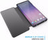 Omorro Case for Galaxy Note 9 Luxury Clear View Electroplate Mirror Makeup Design Flip Wallet 360 Full Body Built-in Screen Protection Slim Hard M...