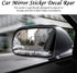 Passenger Princess Decal Sticker Car Mirror Sticker Cute Funny Rearview Mirror Sticker Vinyl Truck Window Sticker Rearview Mirror Car Decoration W...