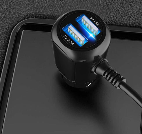 Dash Cam Charger 2024 Upgraded Micro USB Car Charger with Dual USB Port Compatible with APEMAN, Rexing, Byakov, AKASO, Crosstour, Trekpow, Pruveeo...