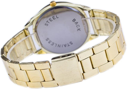 Weicam Women Girls Wholesale 2 Pack Watch Set Roman Numerals Dial with 3 Decorated Small Sub-dials Men Business Stainless Steel Quartz Analog Wris...