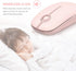 Unipows Wireless Mouse - 2.4G Slim Portable Computer Mouse with Nano Receiver, Less Noise Mobile Optical Mice for Notebook, PC, Laptop, Computer, ...