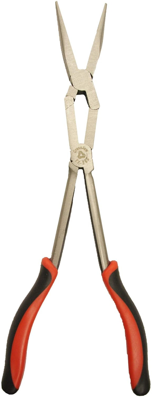Triplett TT-260 CrossJaw 13-inch Double-X Extended Reach Needle Nose Pliers...