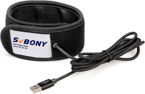 SVBONY SV172 Dew Heater Strip 320 mm Lens Heater Warmer for Telescopes and Camera Lens Temperature Regulator Strip...