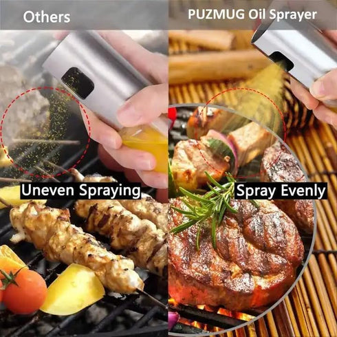 Oil Sprayer for Cooking, Olive Oil Spritzer Bottle, 100 ml Olive Oil Cooking Spray Bottle Kitchen Gadgets Accessories for Salad, BBQ, Kitchen Baki...