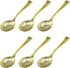 24PCS Plastic Gold Mini Spoons, Disposable Dessert Spoon, Tasting Spoons, Plastic Cutlery for Desserts, Sampling, Appetizers, Catering, Parties, D...