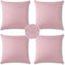 OTOSTAR Outdoor Waterproof Throw Pillow Covers Garden Decorative Cushion Case Pillow Covers Square Outdoor Pillowcases Patio Pillows for Couch Sof...