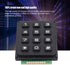 3x4 Mini Universal Keypad Module for Single Chip Microcontroller, 12 Keys Portable External Keypad, Numeric Keypad Module for Projector Controller...