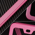 Pink License Plate Frame, Metal Thin Stainless Steel with 2 Holes Screw Cap, 2 Pack (Pink (Women's Favorite))...