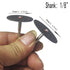 ?????? ???? 24 Pcs Resin Cut Off Discs, 1/8 Inch Shank Aluminum Cut Off Wheel for Rotary Tool Includes Dremel (32mm & 38mm)...
