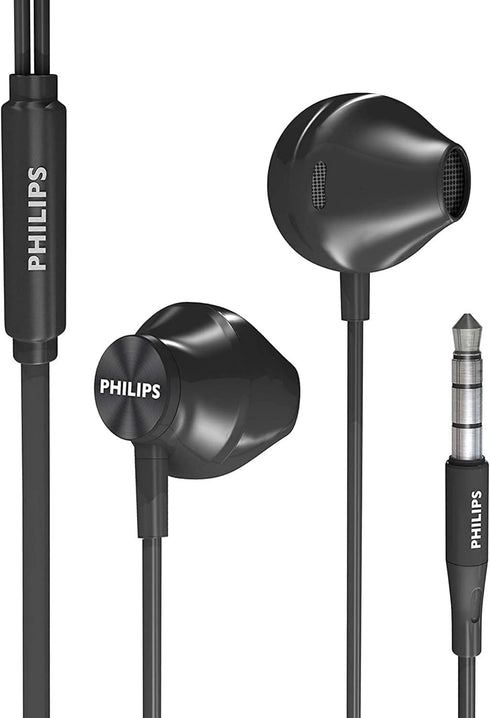 Philips Wired Earbuds Earphones, in Ear Headphones, Bass Crystal Clear Sound, Ergonomic Comfort-Fit...
