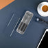 MONBENTO - Cutlery Set MB Slim Box Onyx for Lunch Box - 3 Pieces Fork Knife Spoon - Flatware Set Work Lunch Packing - Suitable for MB Original & M...