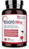 NATURE TARGET CoQ10-200mg-Softgels + PQQ with Organic-Olive-Oil - High Absorption-Coenzyme-Q10 - Antioxidant-for-Heart-Health and Immune Support, ...