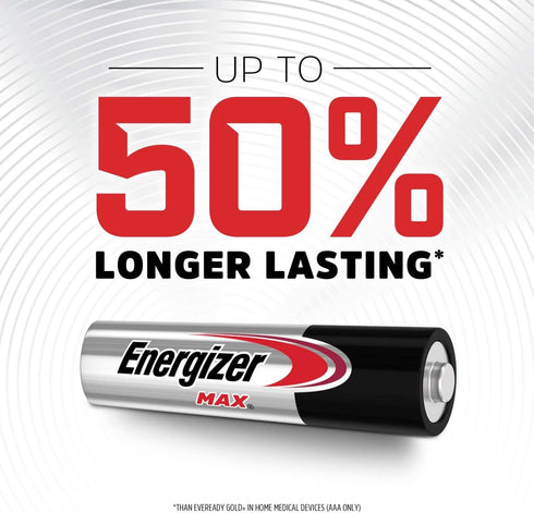 Energizer AAA Batteries, Max Triple A Alkaline, 16 Count...