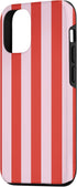 iPhone 13 Pro Red and Pink Stripes. Case...