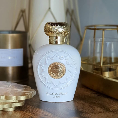Lattafa Perfumes Opulent Musk EDP-100ML/3.4Oz| sweet-spicy,Woody, Leather, floral,Musk,Amber and Patchouli (Opulent Musk)...