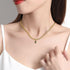 18K Gold Filled Vintage Choker Necklace Women Choker Necklace Waterproof Gold Gift for Women Necklace Jewelry Anti Tarnish Gemstone Zircon Necklac...