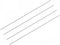 uxcell 2 Pairs Knitting Needle Set, 2.0mm Diameter 9.84 Inches Length Stainless Steel Double Pointed Sweater Needles for Handmade Projects DIY Kni...