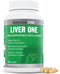 Balance ONE Liver Support Supplement with Milk Thistle Extract, Dandelion Root & Molybdenum – Natural Liver Cleanse, Repair & Detox for Men & Wome...