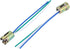 uxcell 4 Pcs 3 Wires 1157 Bulb Socket Brake Turn Signal Light Harness LED Lamp Adapter...