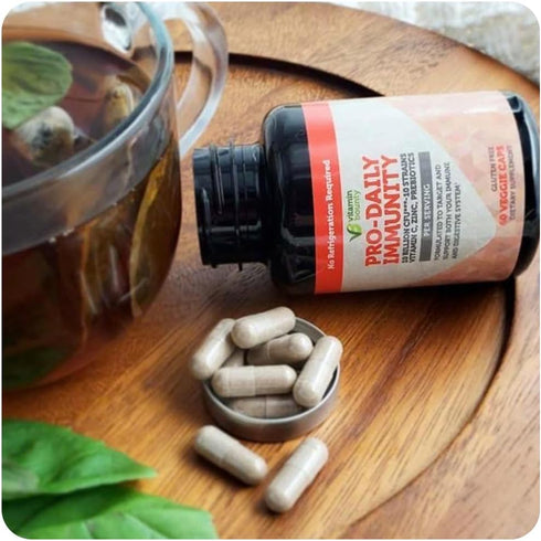 Vitamin Bounty Pro-Daily Probiotic - 10 Billion CFU Blend, Zinc & Vitamin C for Digestive Health, Immune Support Prebioitcs and Probiotics for Wom...