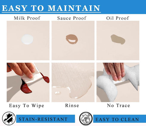 Coffee Mat for Countertops ,Coffee Bar Accessories Fit Under Coffee Maker Espresso Machine, Absorbent Hide Stain Rubber Mat for Countertop ,Dish D...