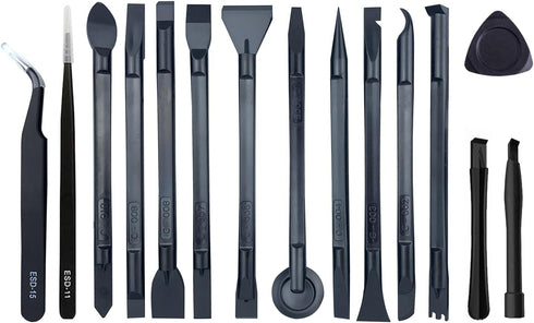 15 Pcs Antistatic Spudger Plastic Opening Pry Tool Set?Suitable for any touch screen or caseCleaning Scraper Prying and Opening Tool for Laptop Ta...