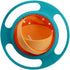 Song Qing Magic Gyro Bowl 360 Degree Rotate Spill-Proof Bowls with Lid Plastic Creative Dishes Practice Feeding Bowls...