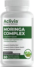 Moringa Complex with Oleifera Leaf & Seed Extract, Potent Strength 5000 mg per Serving, Complete Green-Based Superfood with Antioxidant Properties...