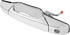 Exterior Chrome Door Handle Front Left Driver Side | Replacement for 2007-2013 Chevy Silverado Suburban Tahoe Avalanche GMC Sierra Yukon Cadillac ...