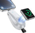 Mini Portable Wireless Charger for Apple Watch,1600mAh Keychain Travel Emergency Power Bank for iPhone,Compact Magnetic iWatch Charger,for iWatch ...